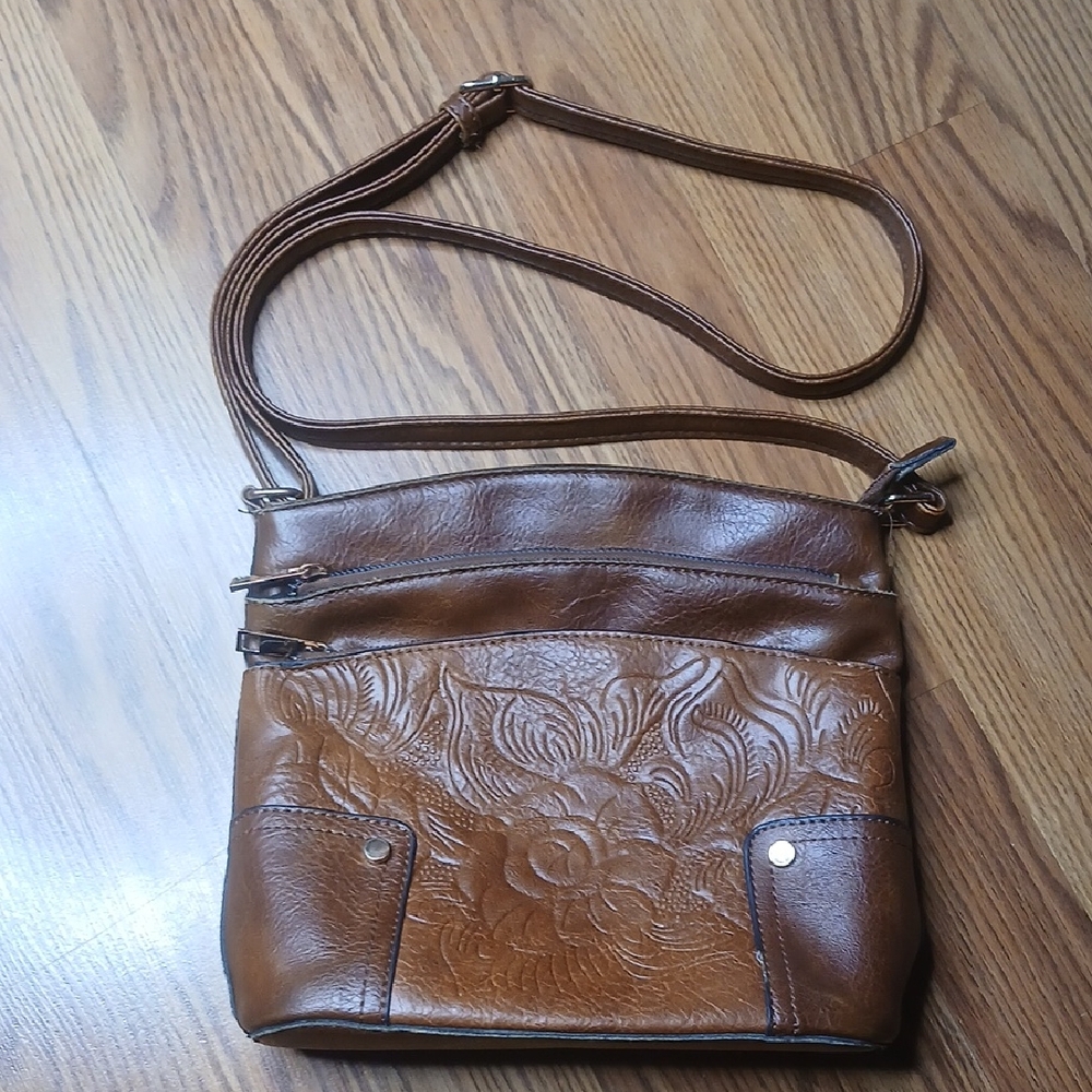 Elegant Brown‎ Crossbody Bag